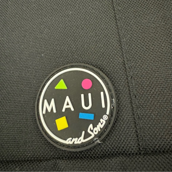 Black tote bag shoulder straps - Picture 2 of 5